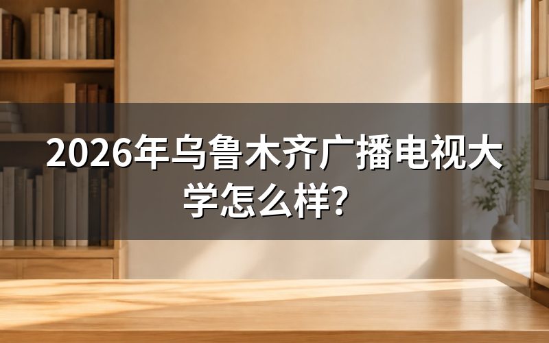 2026年乌鲁木齐电大要多少钱？