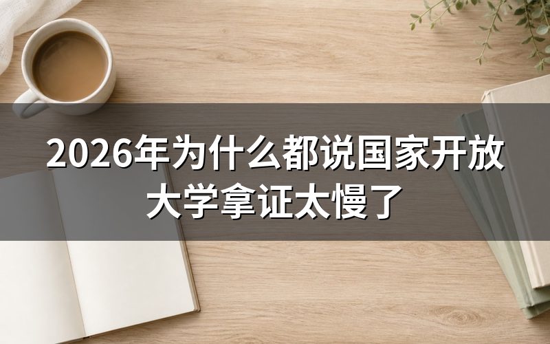 国家开放大学为什么有固定学制要求?