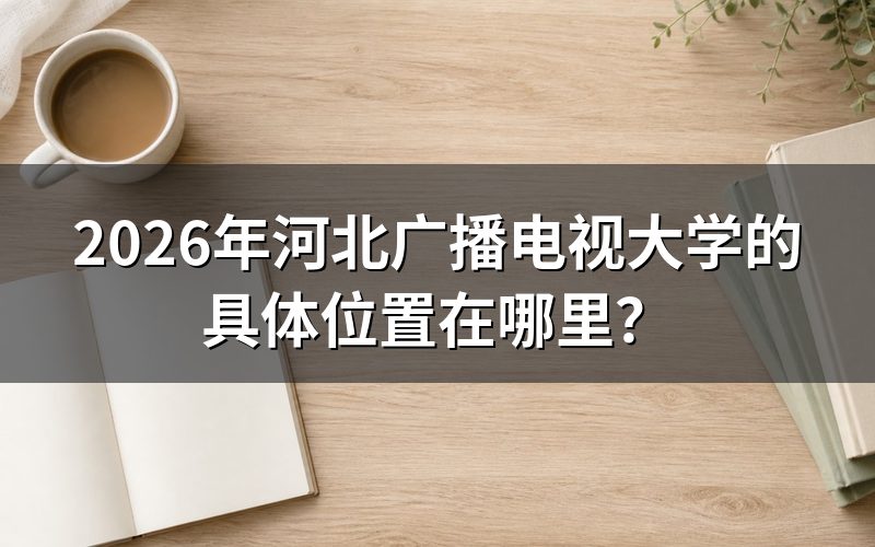 河北广播电视大学具体地址在哪里?