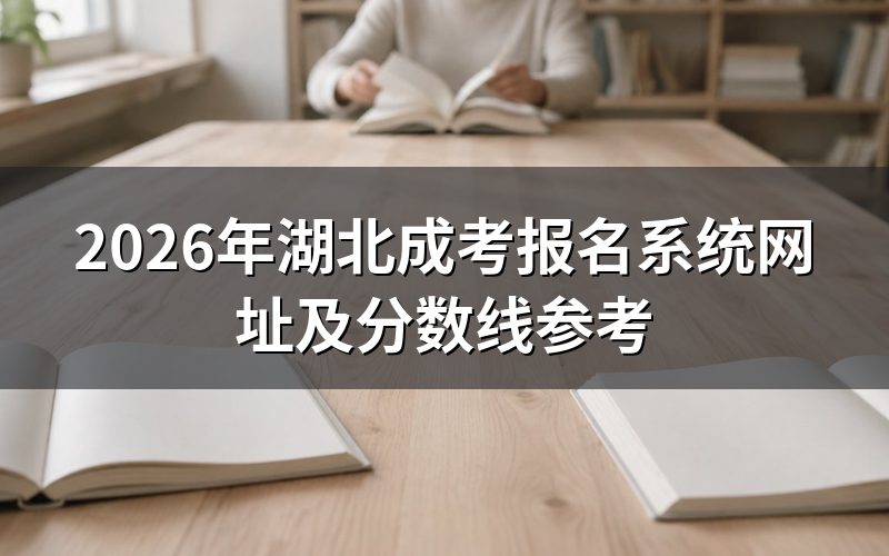 湖北成考报名系统官方入口