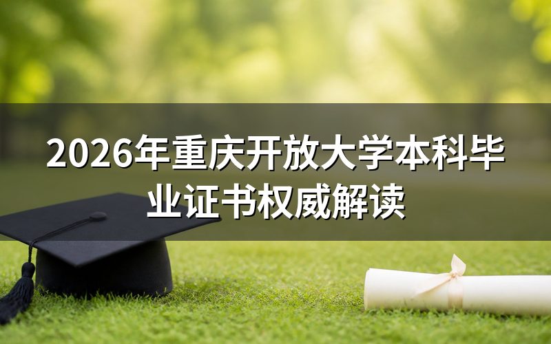 国家开放大学学历性质