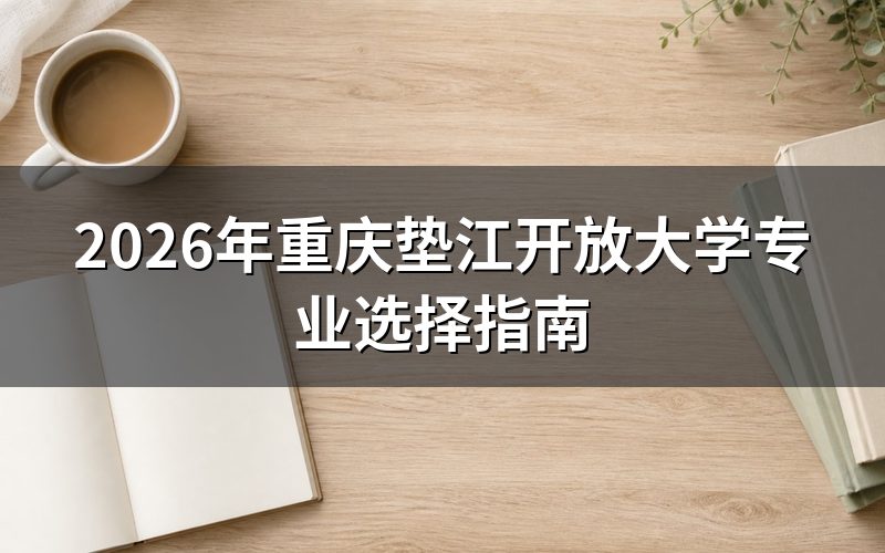 如何选择适合自己的专业