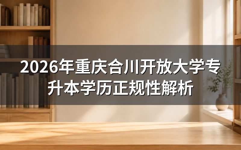 国家承认的开放教育学历