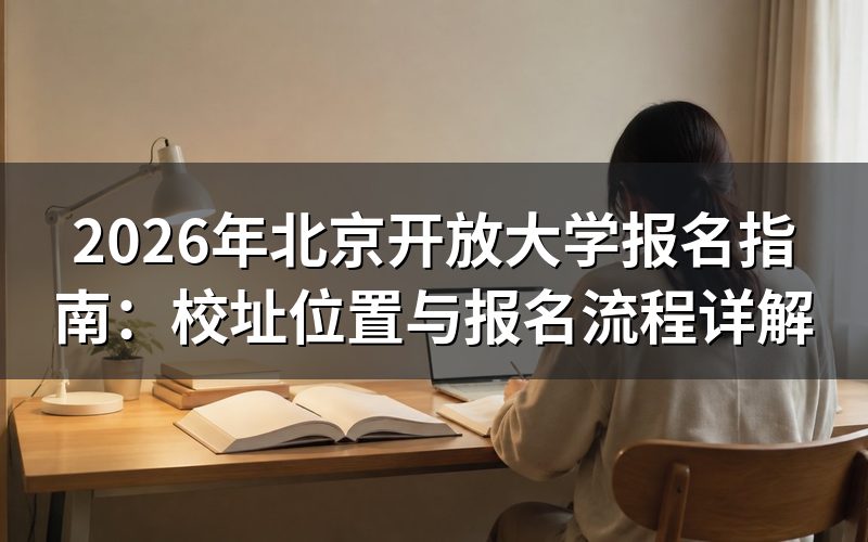 北京开放大学地理位置