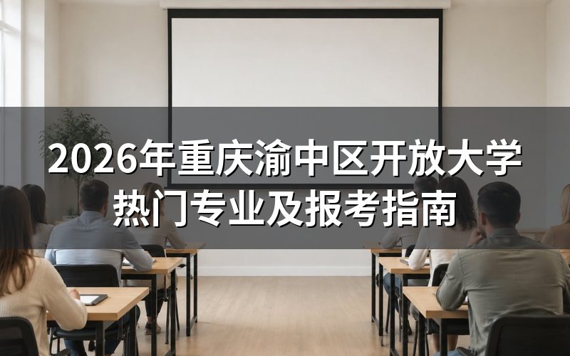 重庆开放大学专业选择
