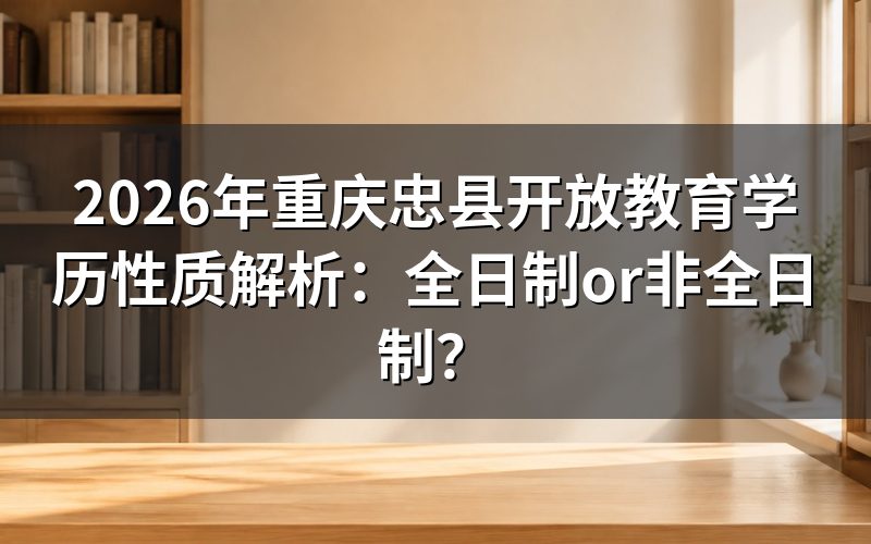 国家开放大学学历性质