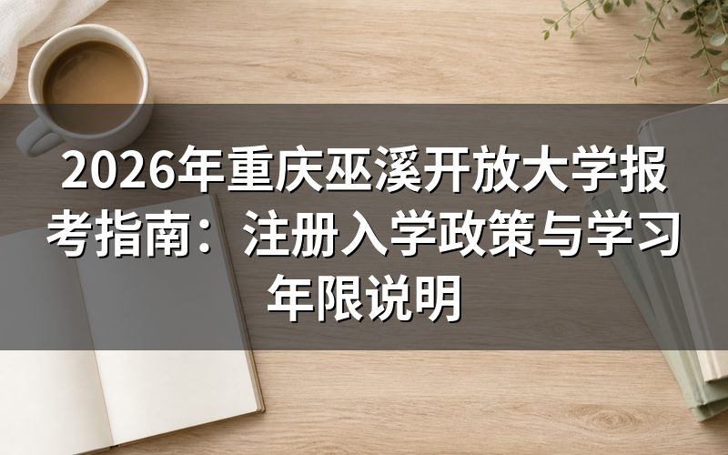 注册入学时间安排