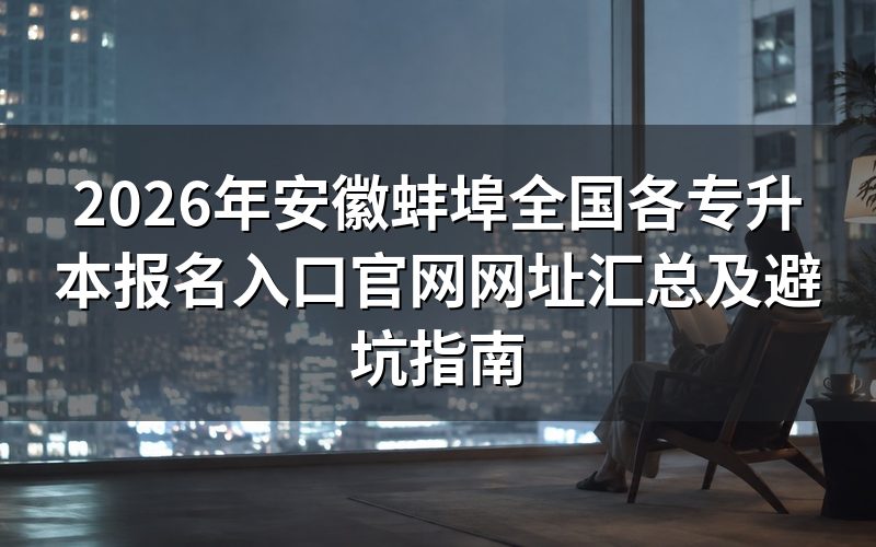 专升本报名条件深度避坑分析
