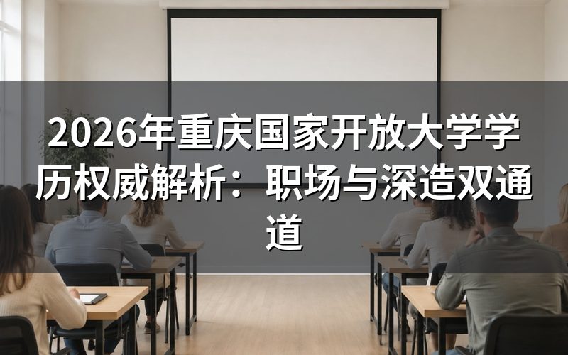 国家开放大学学历的法律效力