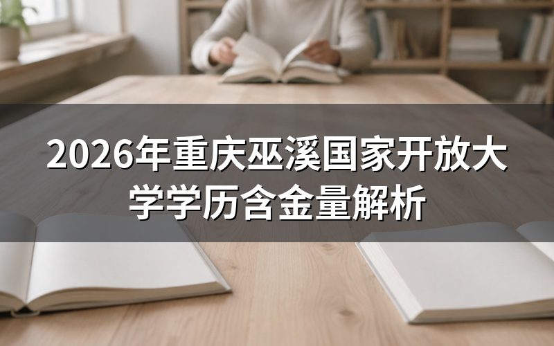 国家开放大学学历的三大核心价值