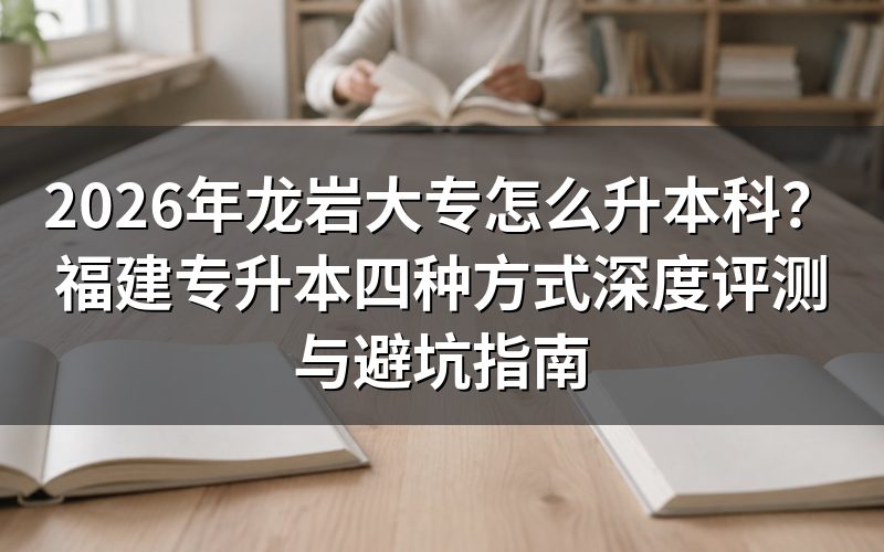 2026年福建专升本最新政策解析
