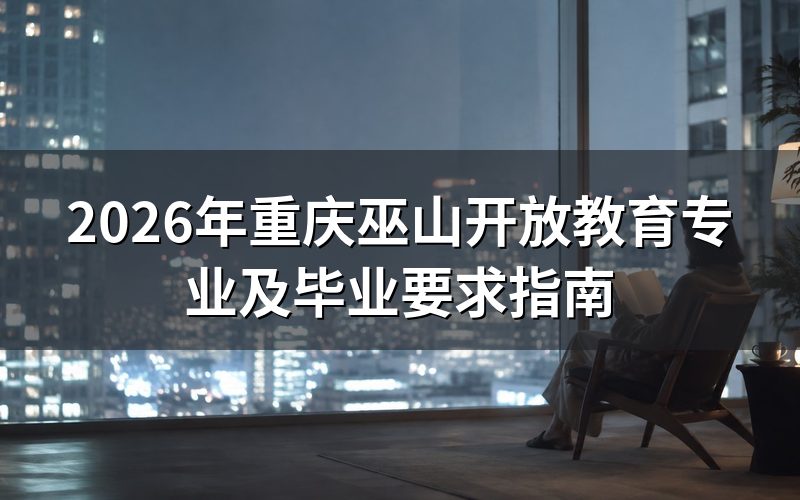 重庆开放大学专业设置