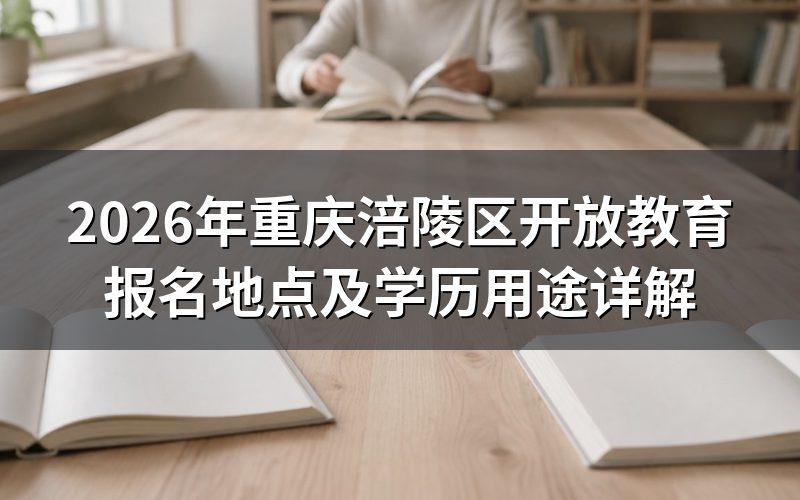 涪陵区开放教育报名点