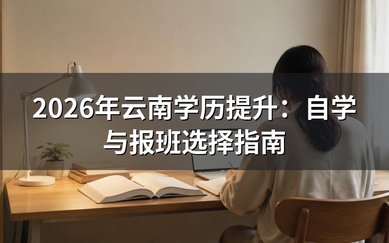 学习方式选择建议