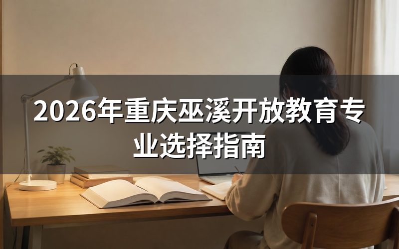 国家开放大学专业设置