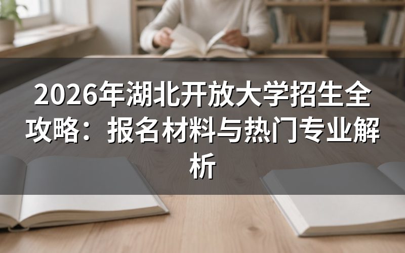 报名材料准备