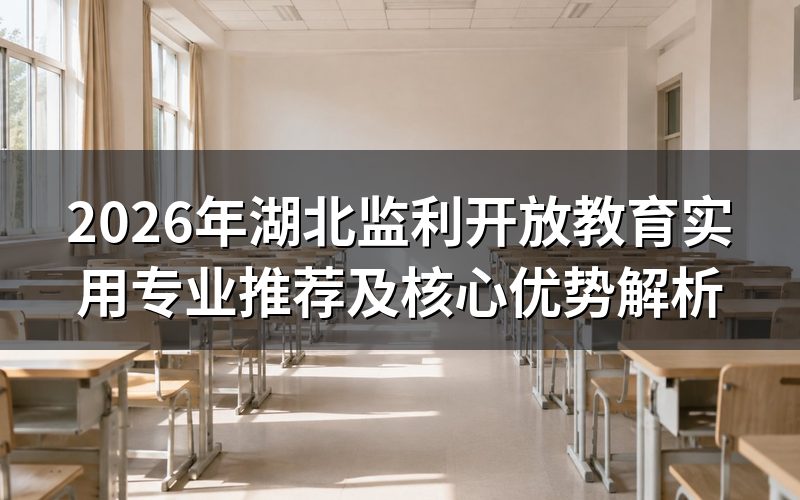 国家开放大学实用专业推荐