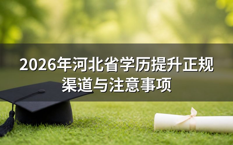 学历提升需警惕的常见问题