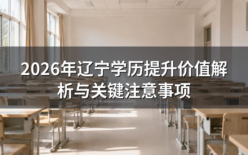 学历提升的核心价值