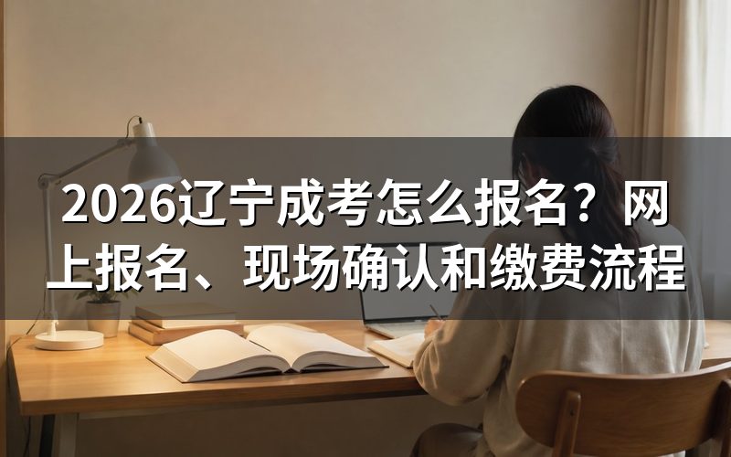 一、2026辽宁成考报名入口在哪里?