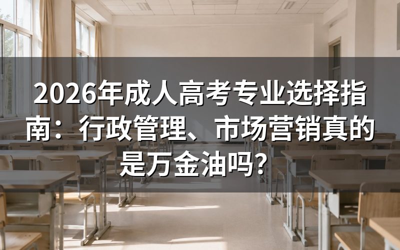 什么是万金油专业?