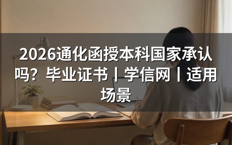 2026通化函授本科国家承认吗?