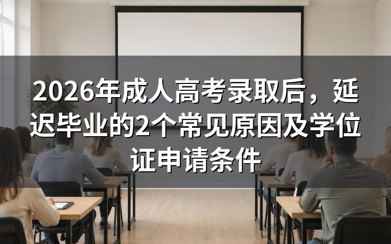 一、毕业证和学位证为什么不能同时拿？
