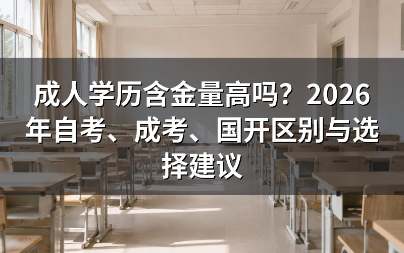 教育部如何规定成人学历的效力?