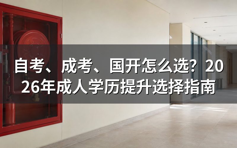 自考、成考、国开都是国家承认的学历吗?