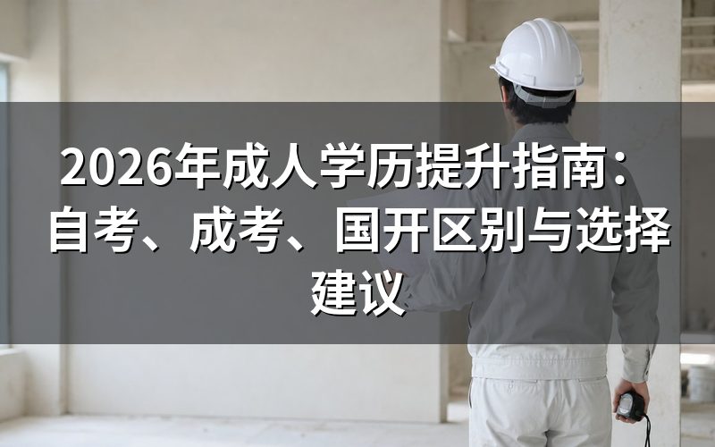 成人学历国家承认吗?