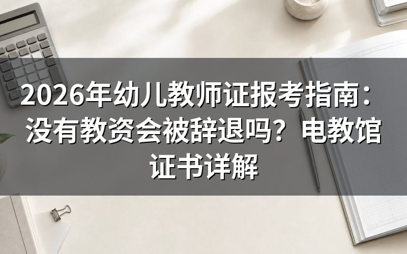 没有教师资格证,真的会被辞退吗?