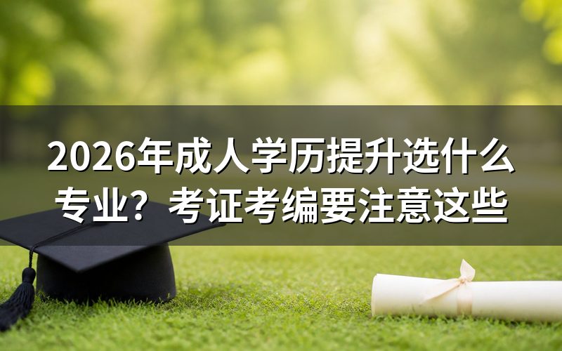 为什么说专业是考证考编的入场券