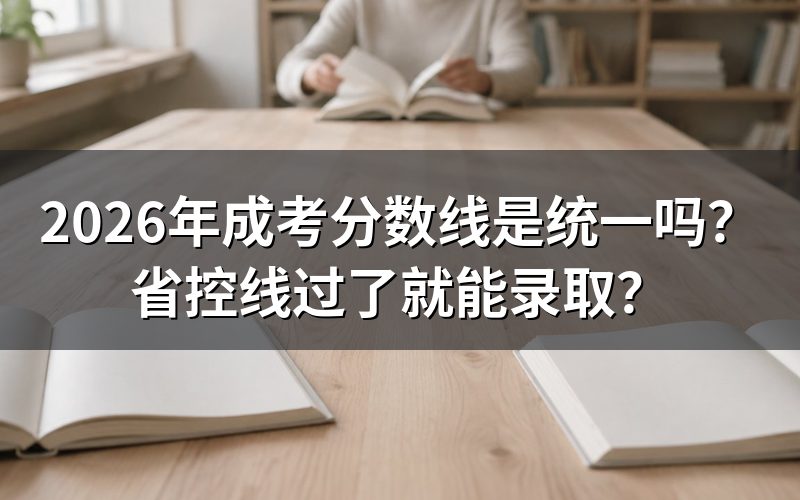 成人高考分数线是全国统一的吗?