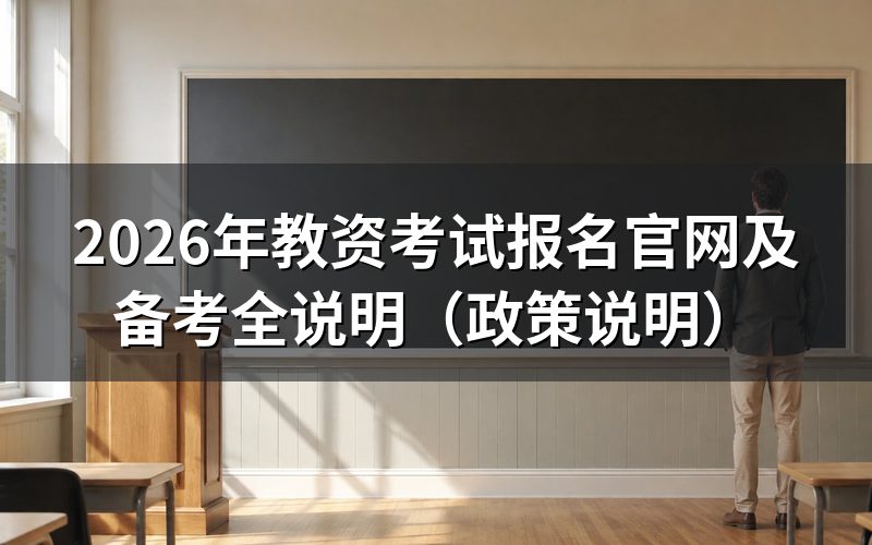 教资考试主要官网是哪个?