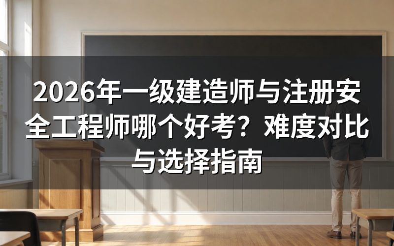 一建和注安,考试内容有何不同?