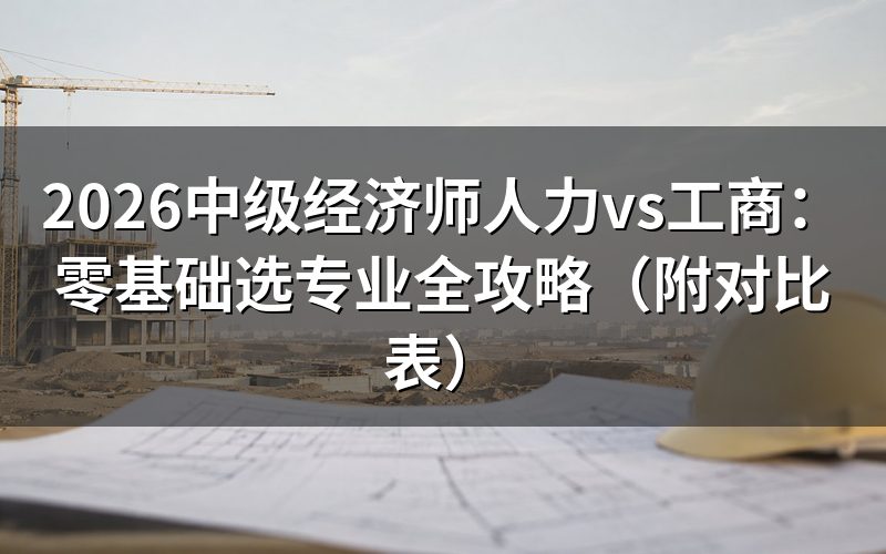 一、考试内容对比:人力偏理论,工商偏综合