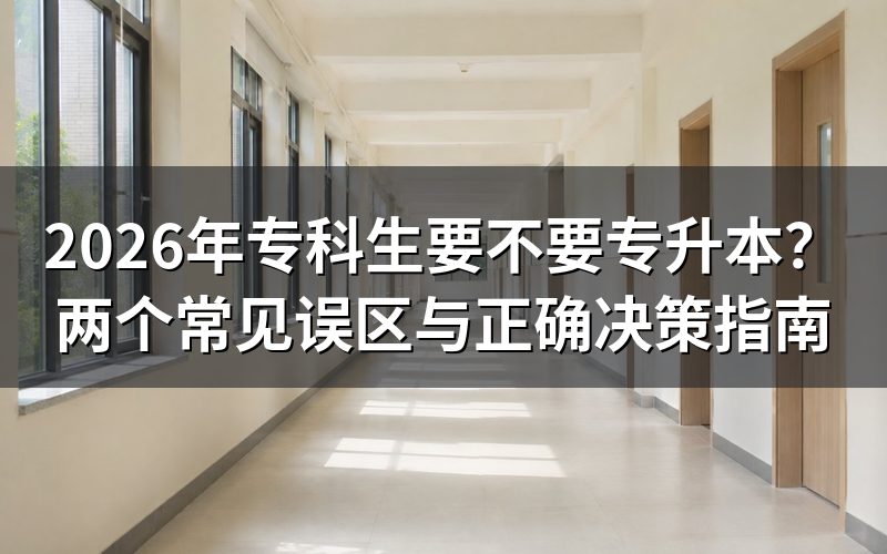 为什么你不想升本？可能根本不是你的想法
