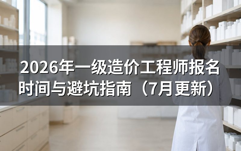 一造报名时间是什么时候?
