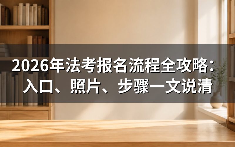 2026年法考报名主要入口在哪？