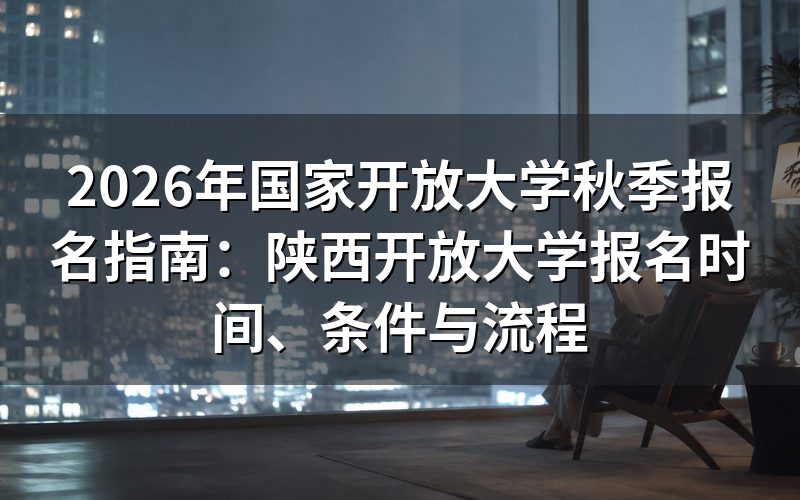 国家开放大学是什么?学历认可吗?