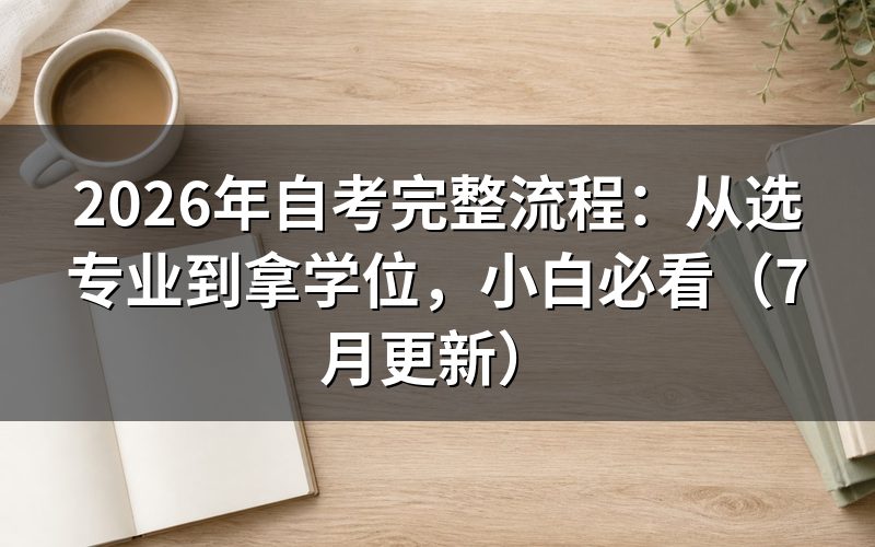 一、报名前必须搞懂的两件事