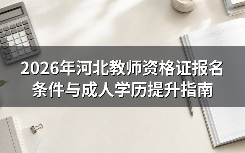 教师资格证对学历有什么要求？
