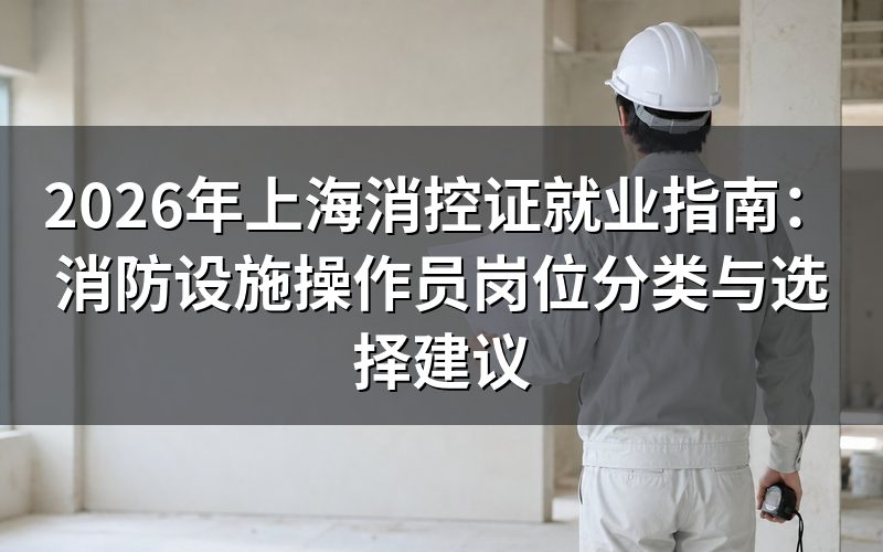 一、消控证就业为什么难?