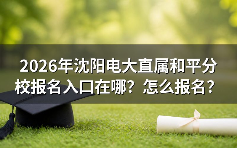 报名入口在哪?
