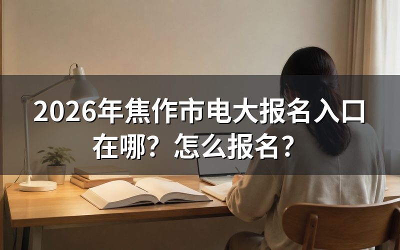 报名入口别找错：一步一步走