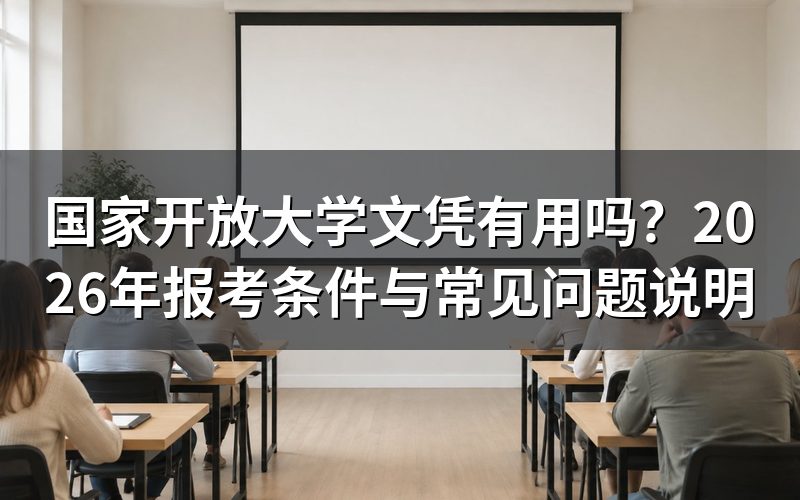 国开学历国家承认吗？学信网可查吗？