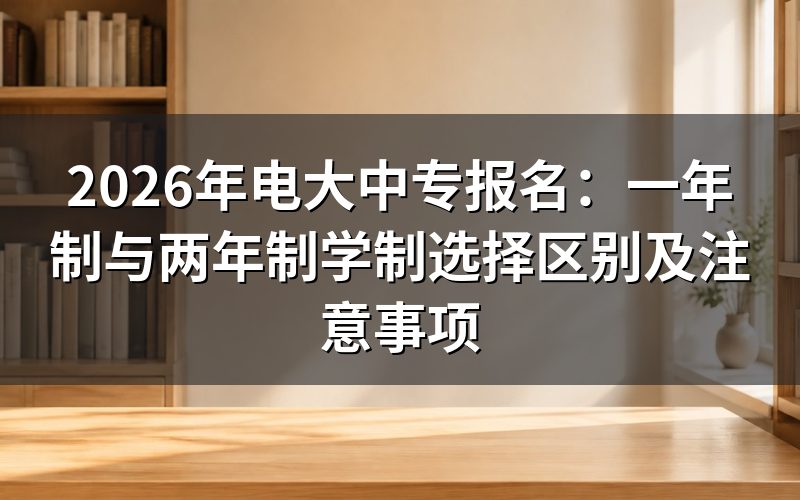 报名电大中专,年龄是基本门槛吗?
