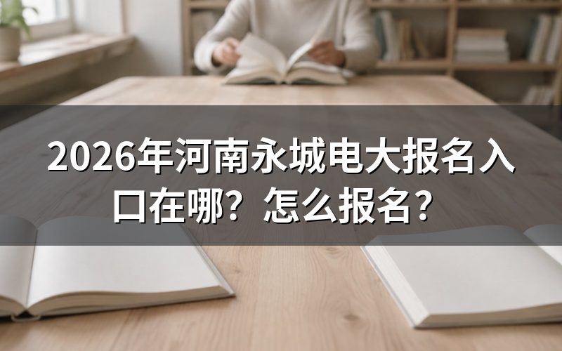 报名入口在哪