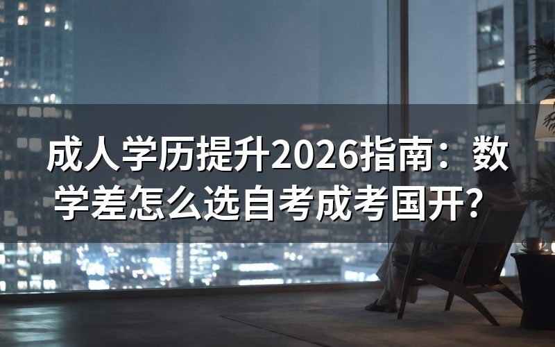 成人学历有哪几种?国家都承认吗?