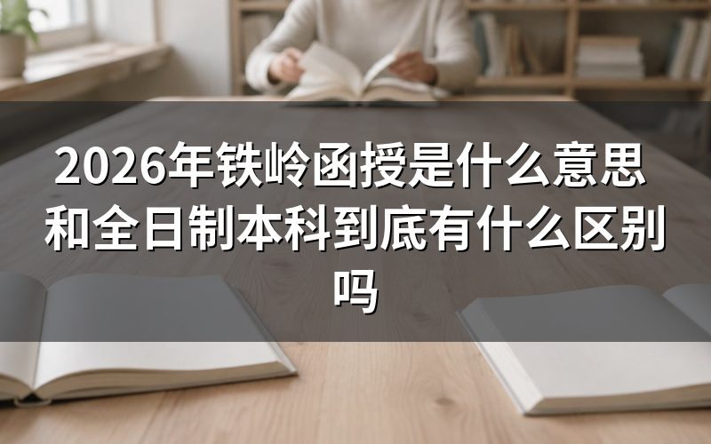 函授具体是什么学习形式